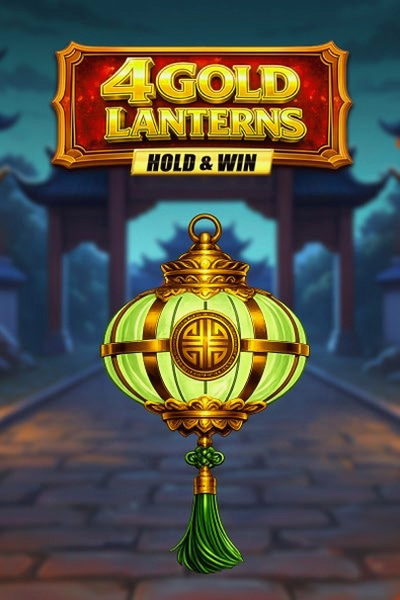 Automat 4 Gold Lanterns Hold & Win z nabídky Kingmaker Casino